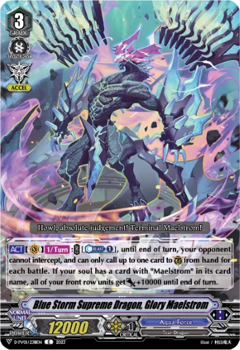 Blue Storm Supreme Dragon, Glory Maelstrom