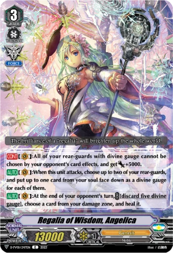 Regalia of Wisdom, Angelica