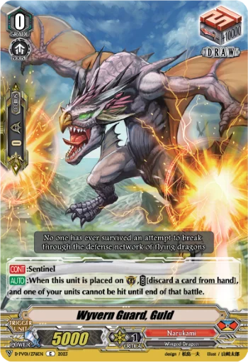 Wyvern Guard, Guld