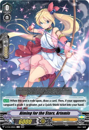 Aiming for the Stars, Artemis