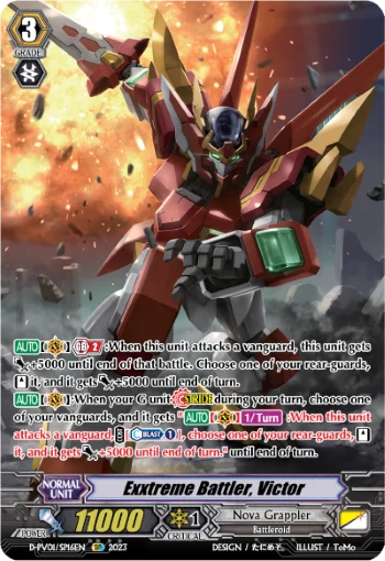 Exxtreme Battler, Victor