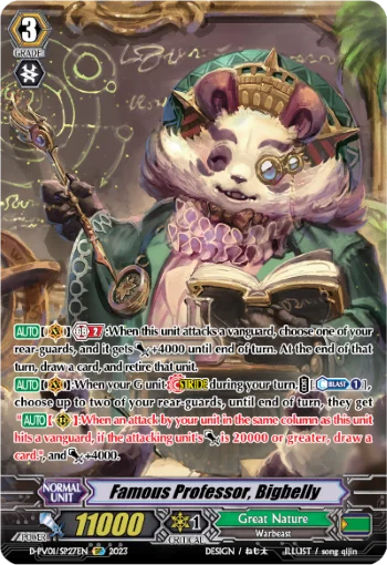 Famous Professor, Bigbelly