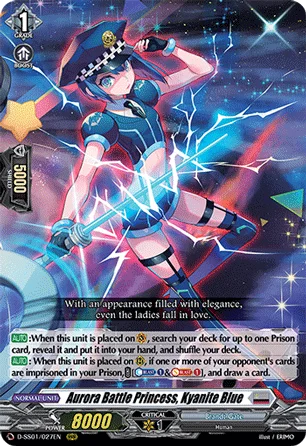 Aurora Battle Princess, Kyanite Blue