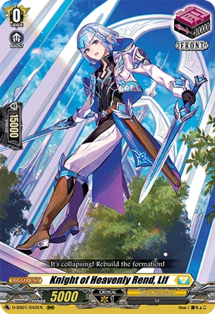 Knight of Heavenly Rend, Lif