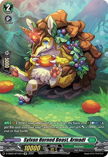 Sylvan Horned Beast, Armadi