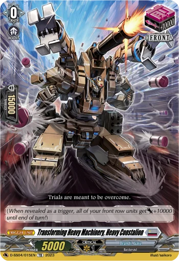 Transforming Heavy Machinery, Heavy Constalion