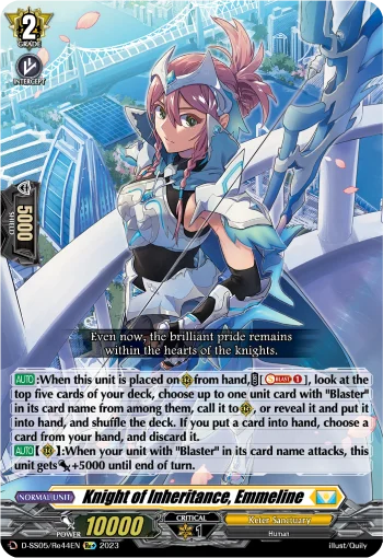 Knight of Inheritance, Emmeline