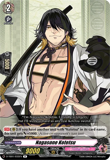 Nagasone Kotetsu