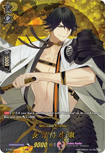 Nagasone Kotetsu