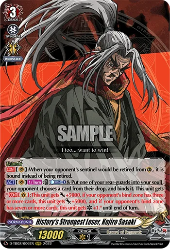 History's Strongest Loser, Kojiro Sasaki
