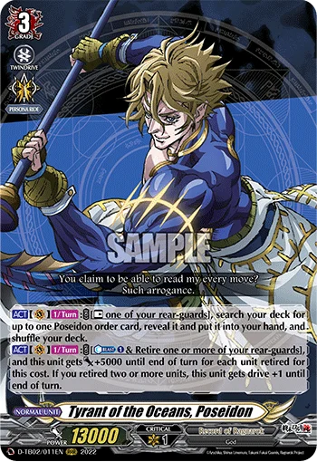 Tyrant of the Oceans, Poseidon
