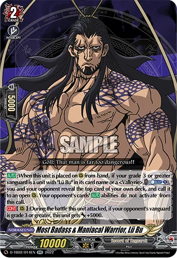 Most Badass & Maniacal Warrior, Lü Bu