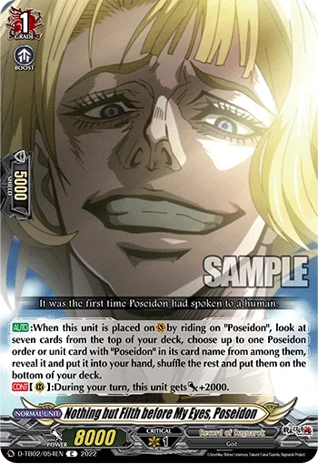 Nothing but Filth before My Eyes, Poseidon