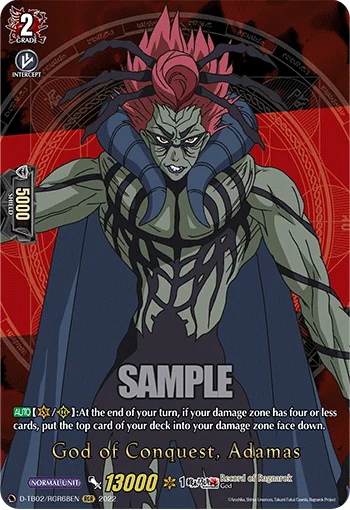 God of Conquest, Adamas