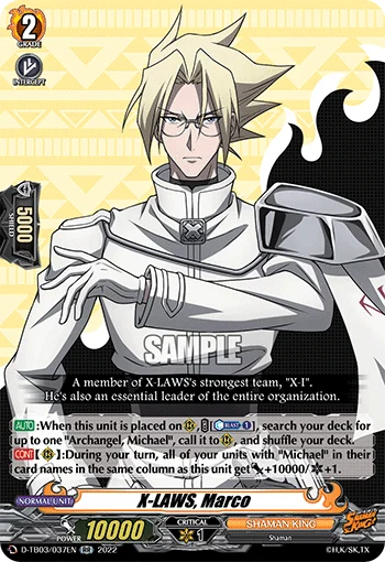 X-LAWS, Marco