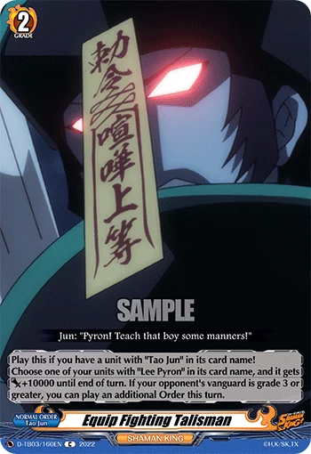 Equip Fighting Talisman
