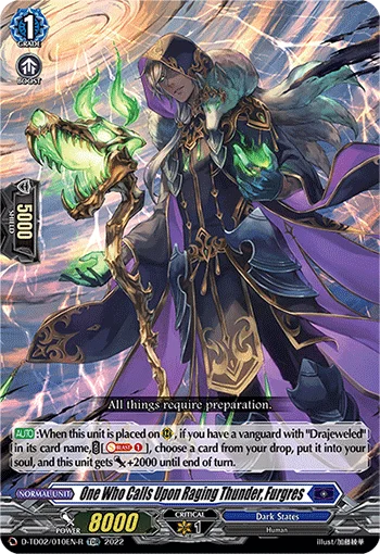 One Who Calls Upon Raging Thunder, Furgres