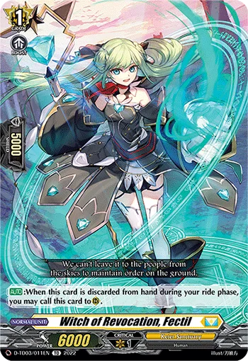 Witch of Revocation, Fectil
