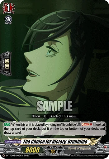 The Choice for Victory, Brunhilde