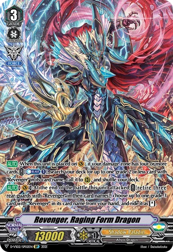 Revenger, Raging Form Dragon