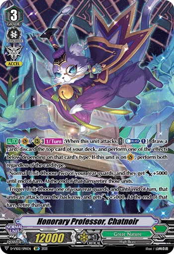 Honorary Professor, Chatnoir