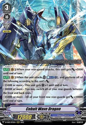 Cobalt Wave Dragon