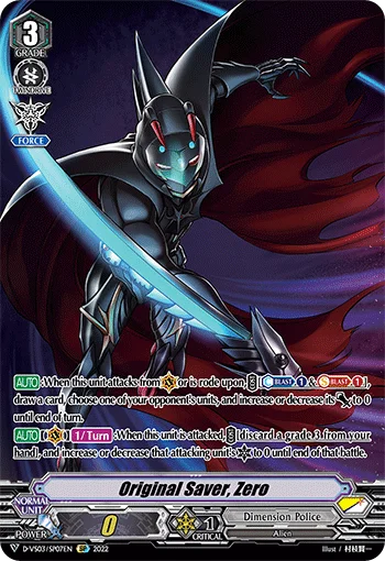 Original Saver, Zero