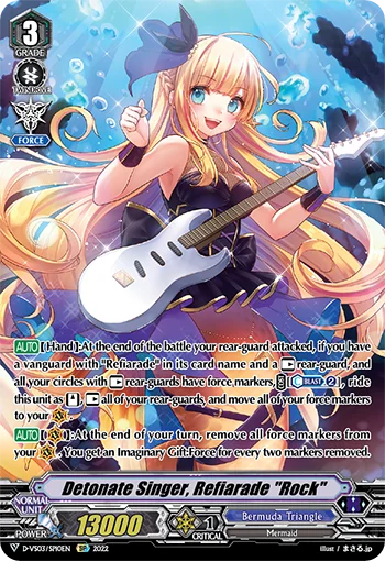 Detonate Singer, Refiarade "Rock"