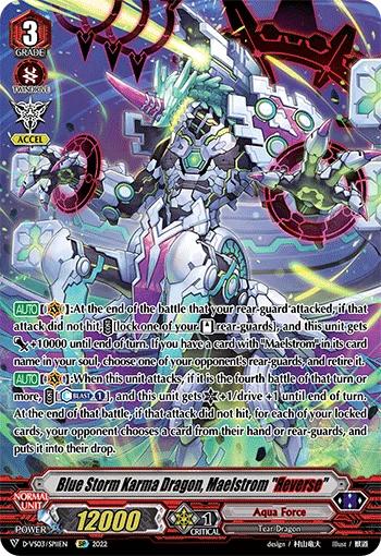 Blue Storm Karma Dragon, Maelstrom "Яeverse"