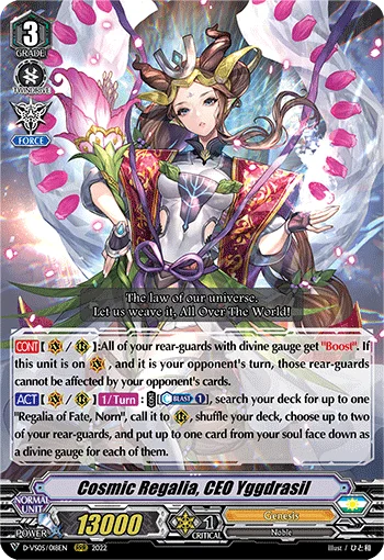 Cosmic Regalia, CEO Yggdrasil