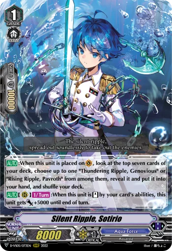 Silent Ripple, Sotirio