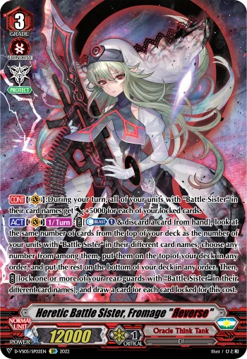 Heretic Battle Sister, Fromage "Яeverse"