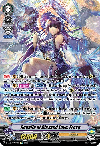 Regalia of Blessed Love, Freyg