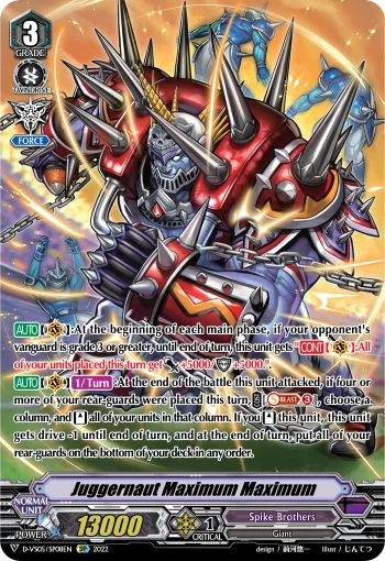 Juggernaut Maximum Maximum