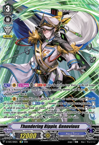 Thundering Ripple, Genovious