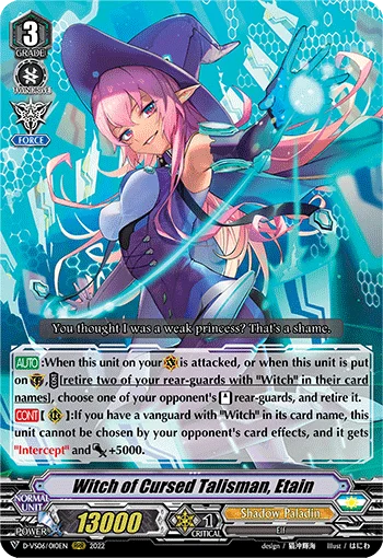 Witch of Cursed Talisman, Etain