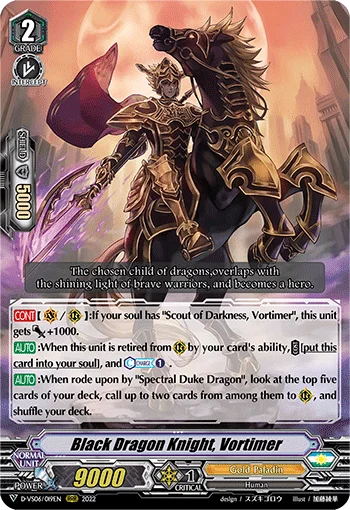 Black Dragon Knight, Vortimer