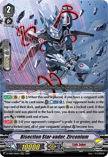 Bisection Star-vader, Zirconium