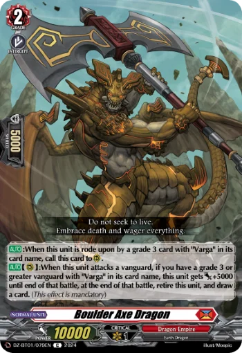 Boulder Axe Dragon