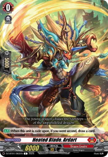 Heated Blade, Ardart