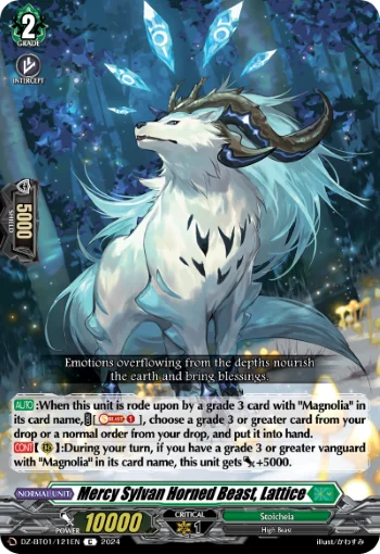 Mercy Sylvan Horned Beast, Lattice