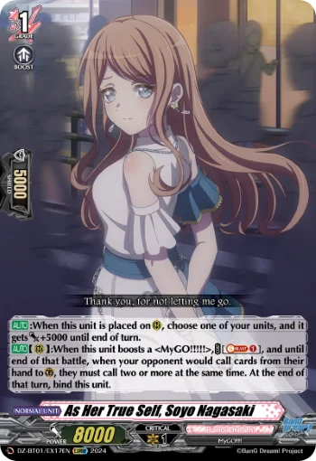 As Her True Self, Soyo Nagasaki
