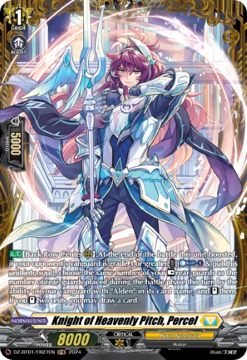 Knight of Heavenly Pitch, Percel