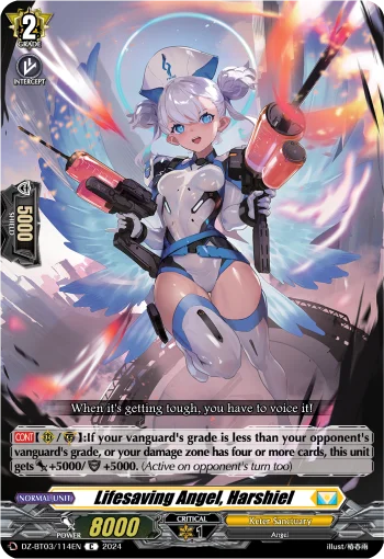 Lifesaving Angel, Harshiel