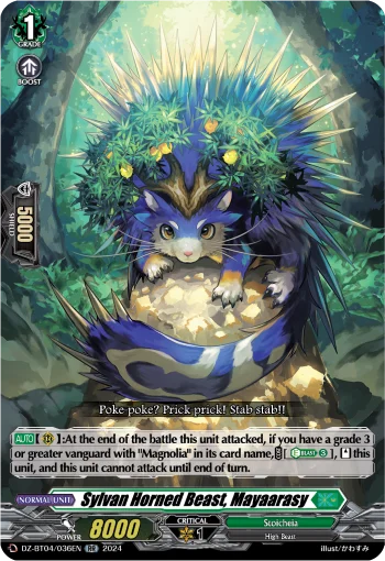 Sylvan Horned Beast, Mayaarasy