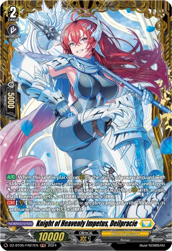 Knight of Heavenly Impetus, Deilpracie