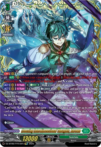 Crossing Interdimensional Thoughts, Rorowa