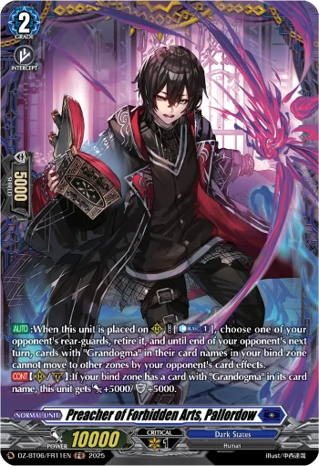 Preacher of Forbidden Arts, Pallordow