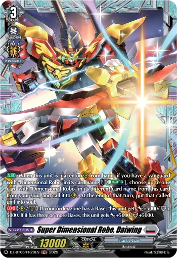 Super Dimensional Robo, Daiwing