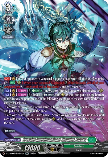 Crossing Interdimensional Thoughts, Rorowa